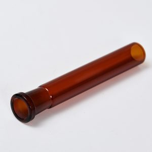 14mm Female Amber Colored Ground Joint